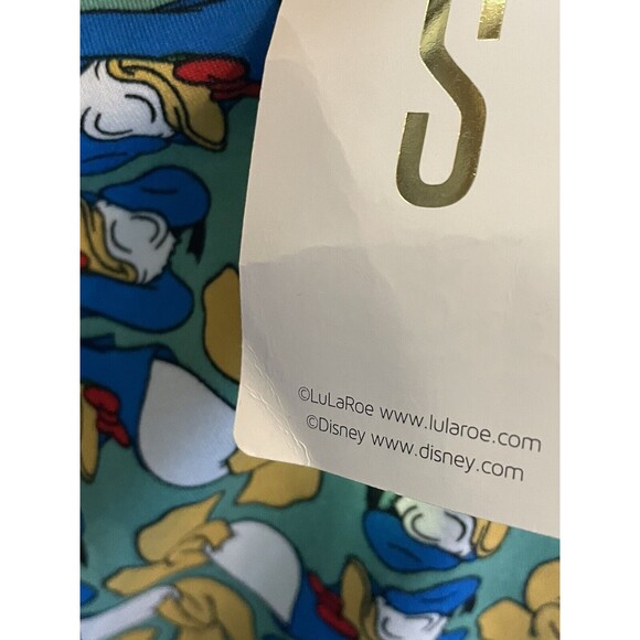 NWT Womens Lularoe Disney Donald Duck Sz Small Irma.Tag Is Small, But Fits Loose - Picture 13 of 15